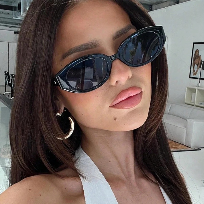 Sunglasses Cat Eye - Kacamata Hitam Cat Eye Vintage Wanita