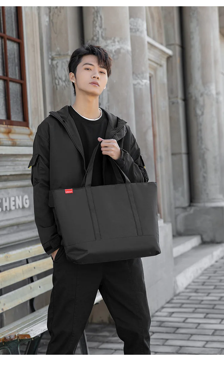Tas Tangan Pria Gaya Jepang Ta - Tote Bag Beach ulasan dan harga