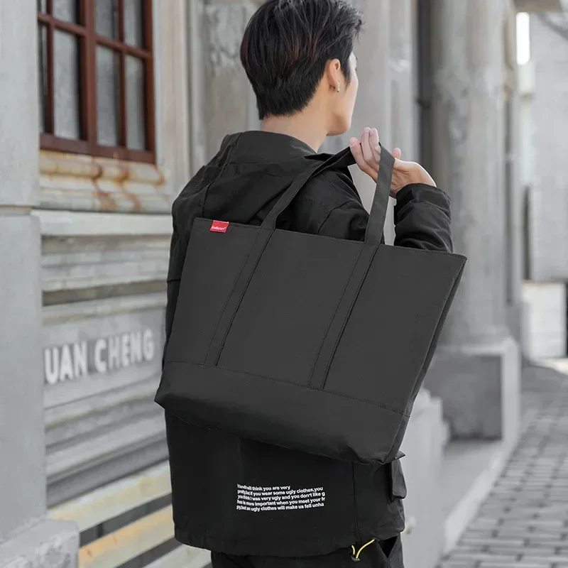Tas Tangan Pria Gaya Jepang Ta - Tote Bag Beach ulasan dan harga